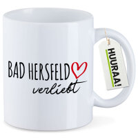 Kaffeetasse Bad Hersfeld verliebt 330ml