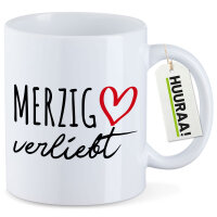 Kaffeetasse Merzig verliebt 330ml