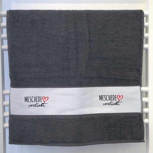 Handtuch Meschede verliebt 50x100cm