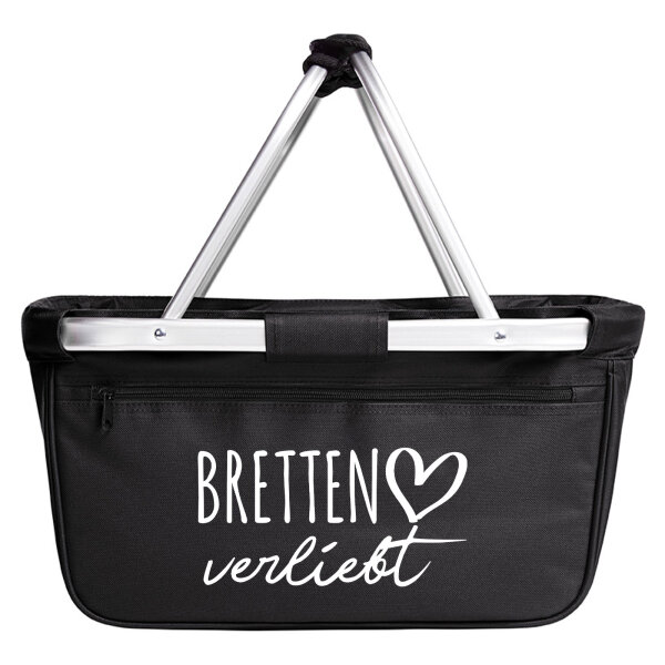 Einkaufskorb Bretten verliebt 20 Liter Tragekorb Black