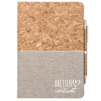 Notizbuch A5 Bretten verliebt 80 Blatt inkl. Kugelschreiber