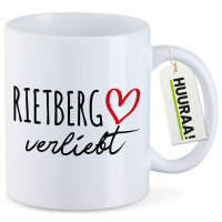 Kaffeetasse Rietberg verliebt 330ml