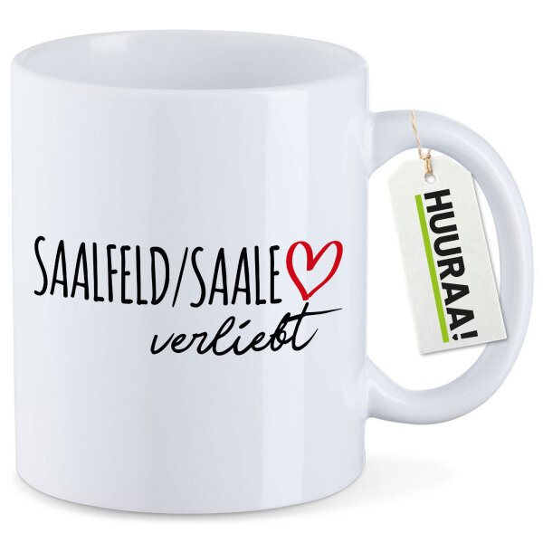 Kaffeetasse Saalfeld Saale verliebt 330ml