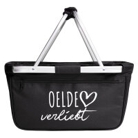 Einkaufskorb Oelde verliebt 20 Liter Tragekorb Black