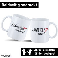 Kaffeetasse Schwandorf verliebt 330ml