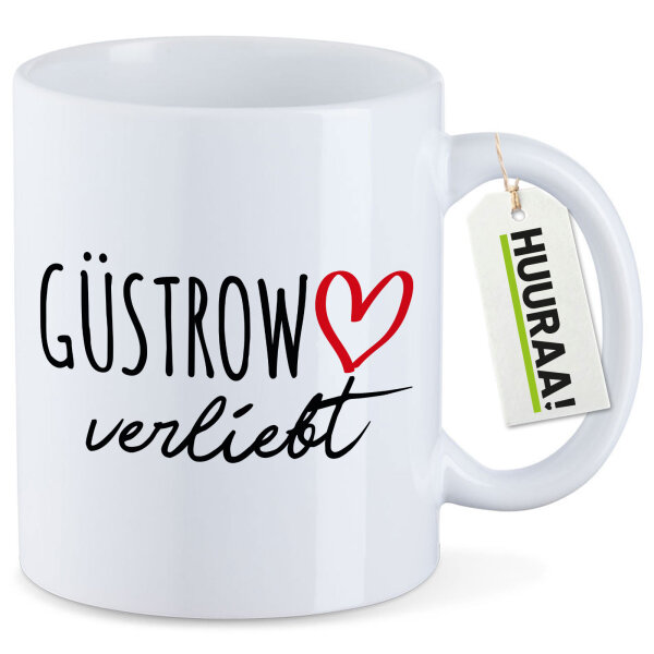 Kaffeetasse Güstrow verliebt 330ml