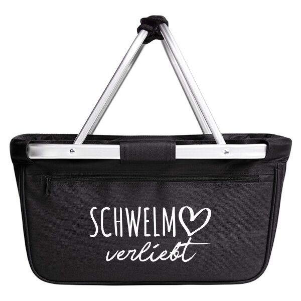 Einkaufskorb Schwelm verliebt 20 Liter Tragekorb Black