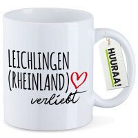 Kaffeetasse Leichlingen Rheinland verliebt 330ml