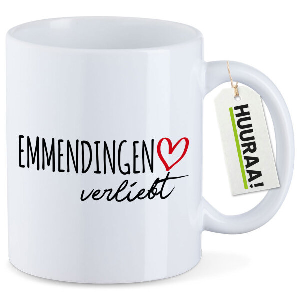 Kaffeetasse Emmendingen verliebt 330ml