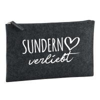 Kulturbeutel Sundern Sauerland verliebt 1 Liter Filz...