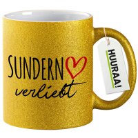 Glitzertasse Sundern Sauerland verliebt 330ml