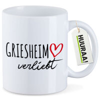 Kaffeetasse Griesheim verliebt 330ml