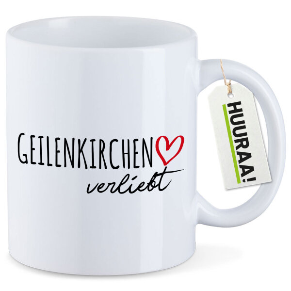Kaffeetasse Geilenkirchen verliebt 330ml