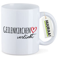 Kaffeetasse Geilenkirchen verliebt 330ml