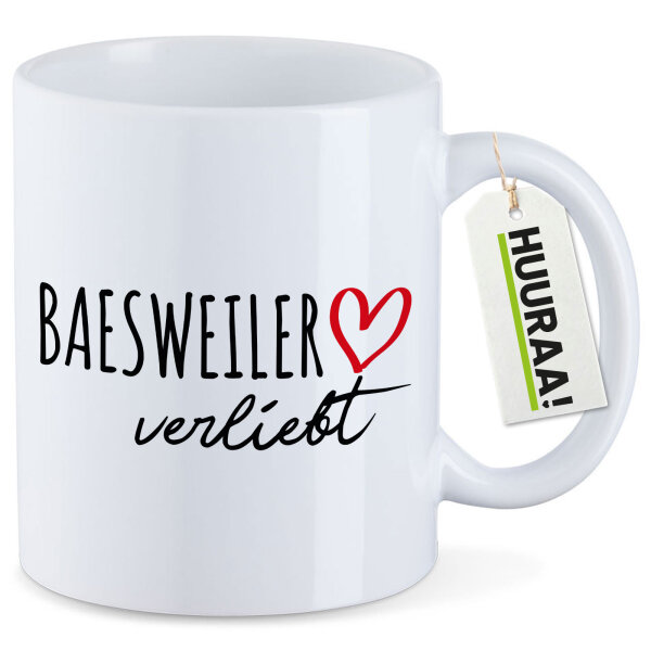 Kaffeetasse Baesweiler verliebt 330ml