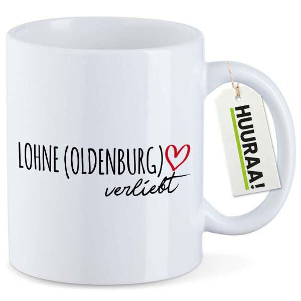 Kaffeetasse Lohne Oldenburg verliebt 330ml