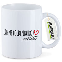 Kaffeetasse Lohne Oldenburg verliebt 330ml