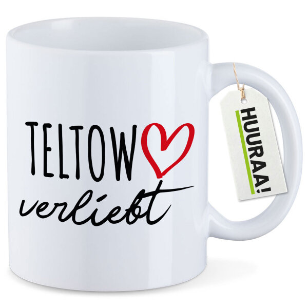 Kaffeetasse Teltow verliebt 330ml