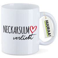 Kaffeetasse Neckarsulm verliebt 330ml