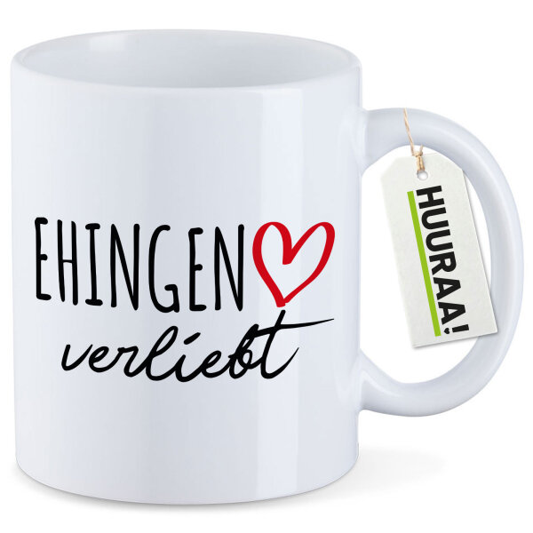 Kaffeetasse Ehingen verliebt 330ml
