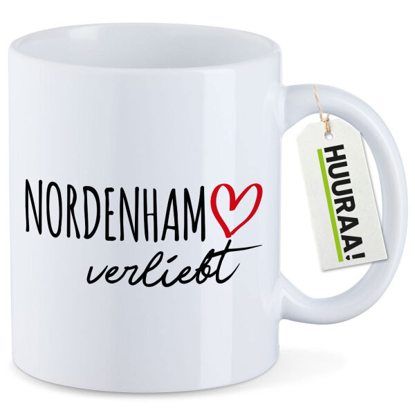 Kaffeetasse Nordenham verliebt 330ml