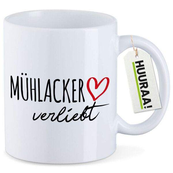 Kaffeetasse Mühlacker verliebt 330ml