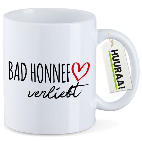 Kaffeetasse Bad Honnef verliebt 330ml
