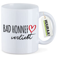 Kaffeetasse Bad Honnef verliebt 330ml
