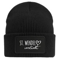 Beanie St. Wendel verliebt Black Mütze