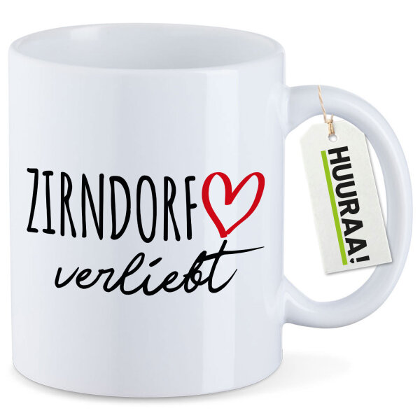 Kaffeetasse Zirndorf verliebt 330ml