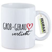 Kaffeetasse Groß-Gerau verliebt 330ml