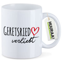 Kaffeetasse Geretsried verliebt 330ml