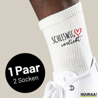 Socken Schleswig verliebt Größe 37/46 White...