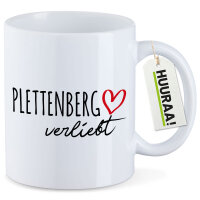 Kaffeetasse Plettenberg verliebt 330ml