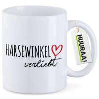 Kaffeetasse Harsewinkel verliebt 330ml