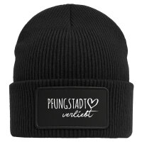 Beanie Pfungstadt verliebt Black Mütze