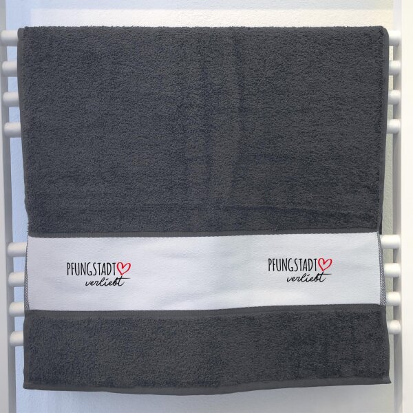 Handtuch Pfungstadt verliebt 50x100cm