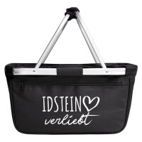 Einkaufskorb Idstein verliebt 20 Liter Tragekorb Black