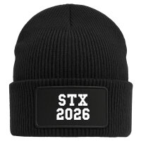 Beanie STX 2026 Abschluss Dänemark Black Mütze
