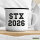 Emaille Tasse STX 2026 Abschluss Dänemark 300ml Vintage Emaille Becher