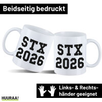 Kaffeetasse STX 2026 Abschluss Dänemark 330ml