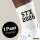 Socken STX 2026 Abschluss Dänemark Größe 37/46 White Motiv Tennissocken