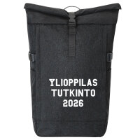 Kurierrucksack Ylioppilastutkinto 2026 Abschluss Finnland 30-44 Liter Black Melange