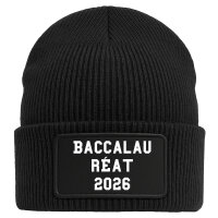 Beanie Baccalauréat 2026 Abschluss Frankreich Black