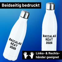 Edelstahl-Trinkflasche Baccalauréat 2026 Abschluss...