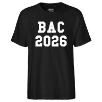 Herren T-Shirt BAC 2026 Abschluss Frankreich...