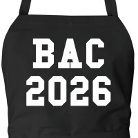 Schürze BAC 2026 Abschluss Frankreich