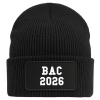Beanie BAC 2026 Abschluss Frankreich