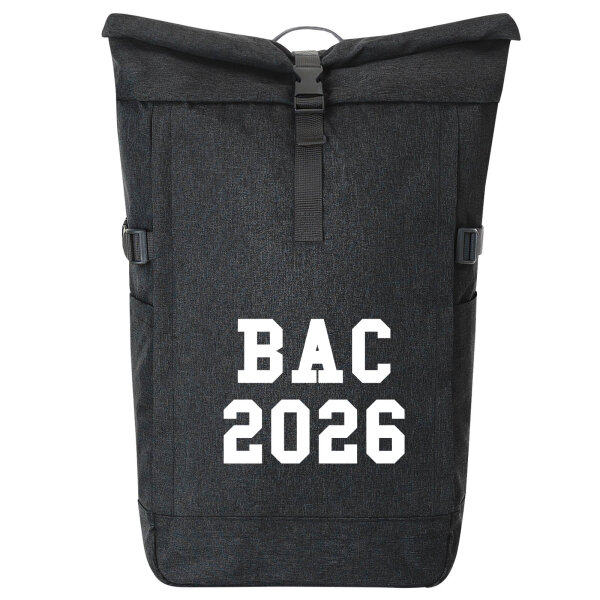 Kurierrucksack BAC 2026 Abschluss Frankreich 30-44 Liter Black Melange