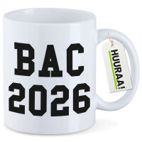 Kaffeetasse BAC 2026 Abschluss Frankreich 330ml
